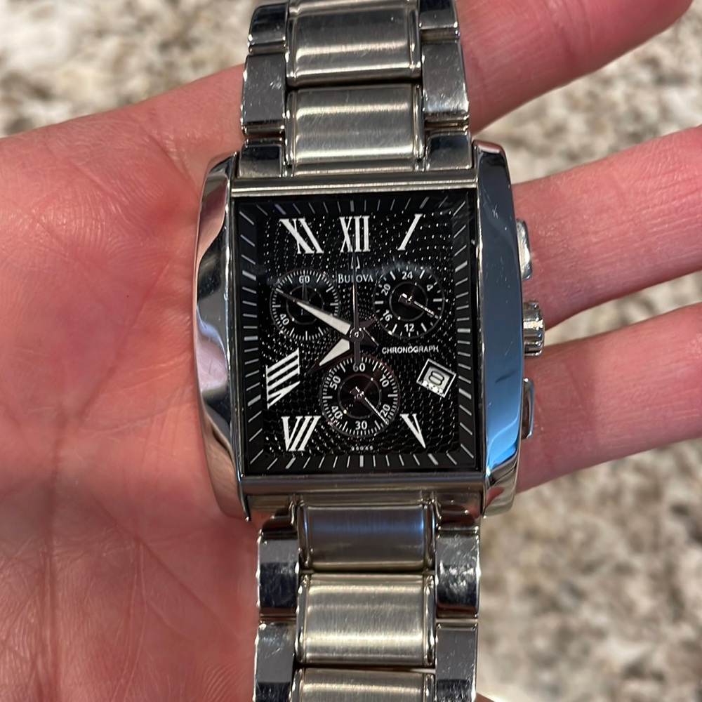 Bulova Mens Chronograph Watch